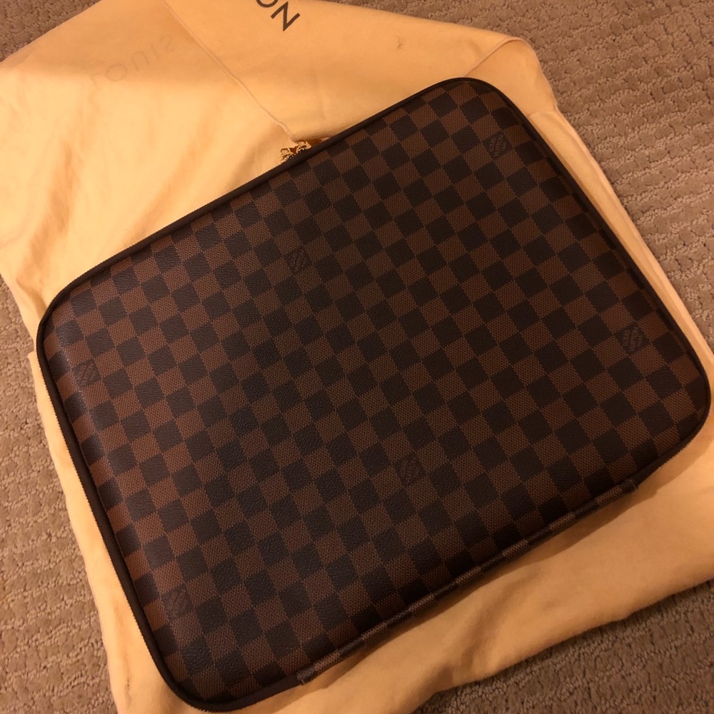 Authentic Louis Vuitton 15” MacBook Cover